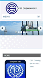 Mobile Screenshot of csc-crewing.com